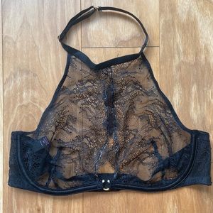 Victoria’s Secret Very Sexy Black Lace Halter Bra